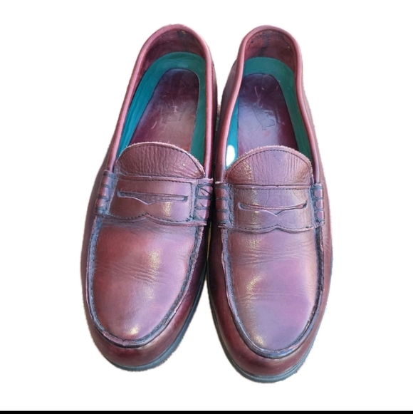 Red Wing Shoes Other - RedWing STEEL TOE Brown Leather Penny Loafer Slip Red Wing SAFETY WORK Men 10.5